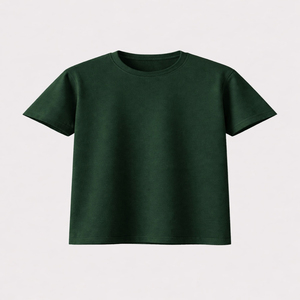 T-shirt décontracté pour homme de style américain, en polyester/coton, coupe slim, streetwear, manches courtes, respirant et écologique pour l'été - Product Image 2