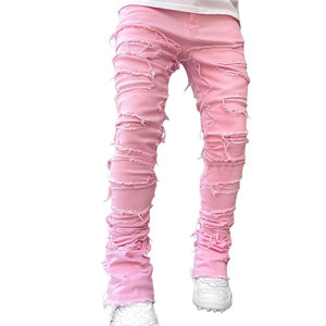 Pantalones Casuales de Lona Ligera de Alta Calidad, Diseño Personalizado, Color Sólido, Más Vendidos para Adultos - Product Image 1