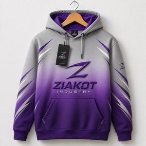 Sweat-shirt à capuche en molleton personnalisé, vente en gros, pull épais, sweat-shirt à logo personnalisé, ZIAKOT INDUSTRY, fabricant pakistanais - Product Image 4