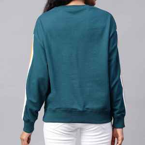 เสื้อสเวตเชิ้ตแฟชั่นขายส่งราคาถูก สั่งทำสีพื้น เสื้อสเวตเชิ้ตผู้หญิงขายดี ของแท้มาใหม่ล่าสุด ยั่งยืน - Product Image 4