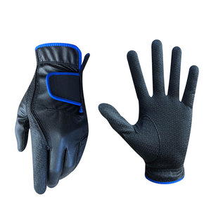 Gants de golf en microfibre synthétique avec grip en silicone antidérapant et languette Velcro réglable – Améliorez votre performance au golf - Product Image 1
