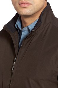 Veste en cuir véritable noire zippée de qualité supérieure pour homme, coupe ajustée, style décontracté, veste bomber pour homme, vestes de qualité pour homme - Product Image 4