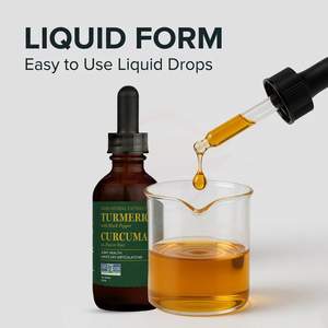 Turmeric Curcuma Liquid Extract Drops <b>Herbal</b> <b>Supplement</b> OEM Private Label - Product Image 4
