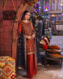 Salwar Kameez Informal de Nailon para Mujer, Corte Regular, Protección Solar, Antiarrugas, Secado Rápido, Absorbe la Humedad, para Todos los Tipos de Clima, WS International - Product Image 6