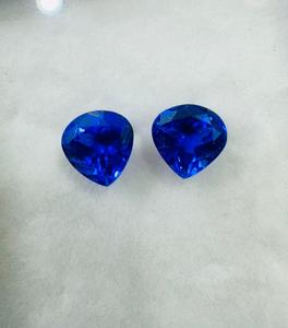Pierre précieuse naturelle rare indienne Tanzanite bleue, taille ovale, certifiée IGI, authentique, pierre brute, plusieurs tailles disponibles, pour pierre de naissance de décembre - Product Image 1