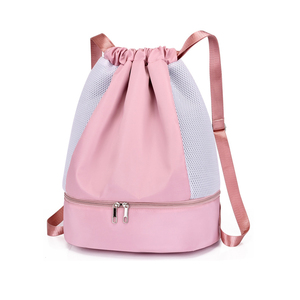 Customized Logo Polyester Drawstring Bag <b>Backpack</b> Bag for Gym Traveling <b>Backpack</b> Sports Drawstring Bag - Product Image 3