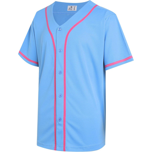 Fabricant de vêtements de sport de performance imprimés par sublimation, maillots de baseball de qualité export - Product Image 5