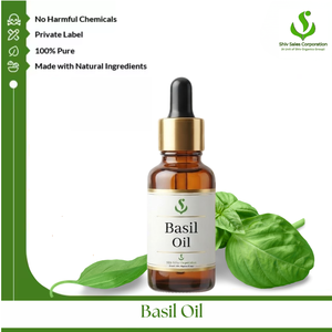 Professional Basil Oil Exporter Providing Premium Botanical Oil for Cosmetic Fragrance Hair Care and Home Care Production - Product Image 1