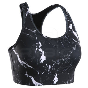 สปอร์ตบราสำหรับผู้หญิงทรงโมเดิร์น ผลิตด้วยเทคนิค Sublimated น้ำหนักเบา เหมาะสำหรับการเคลื่อนไหวอย่างกระฉับกระเฉง สวมใส่สบาย และเหมาะกับไลฟ์สไตล์ - Product Image 3