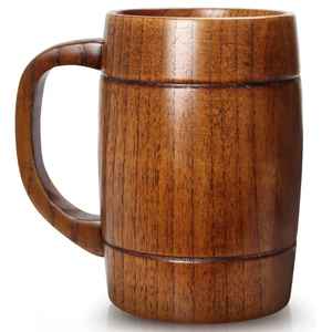 Taza de Café de Madera de Mango Hecha a Mano de Alta Calidad, Rústica Natural, Ecológica, a Prueba de Fugas, Duradera, Artesanía Tradicional, Personalizable - Product Image 3