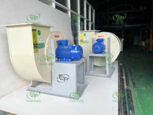 Ventilador Centrífugo Industrial de Polipropileno, 1.1kW, Flujo de Aire de 1332-2634 M/h, 220V/380V, para Plantas Químicas - Product Image 4