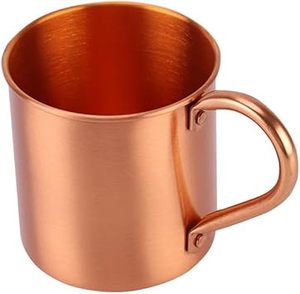 Taza Moscow Mule de Cobre, Taza de Cóctel de Cobre Hecha a Mano de Primera Calidad para el Hogar, Bar, Restaurante, Hotel y Colección de Regalos - Product Image 1