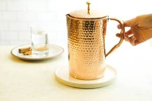 Copper Jug Urban Wellness <b>Collection</b> with Glass Bulk Export Manufacturer India - Product Image 2