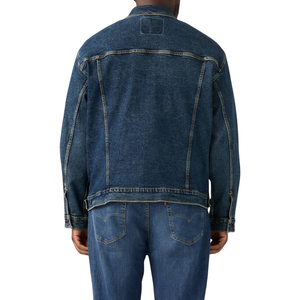 Veste en jean pour hommes grande taille, tissu en gros, personnalisable, échantillon gratuit, meilleure qualité - Product Image 3