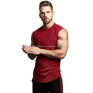 Vente en gros de débardeurs de sport en coton personnalisés, débardeurs de fitness, débardeurs d'entraînement - Product Image 5