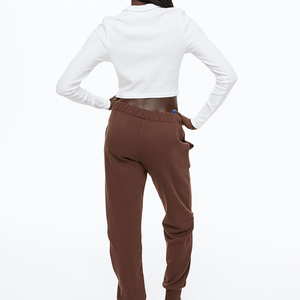 Pantalons et sweats à capuche vierges en gros, pantalons de survêtement personnalisés en molleton de coton, streetwear - Product Image 4