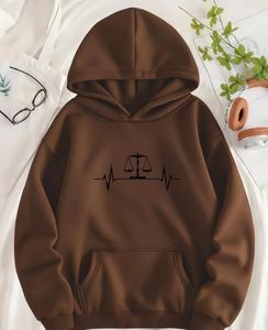 Stylish and Cozy Women's Winter Hoodie 100% Cotton Embroidered & Digital Printed for Winter Wear - Product Image 1