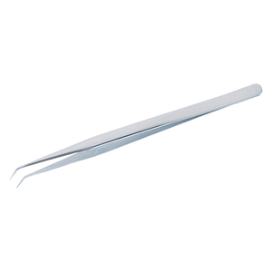 Fabricant d'instruments chirurgicaux de bonne qualité, pinces à cils à poignées souples, pinces à cils à pointe fine et courbée, pinces à séparer les cils - Product Image 1