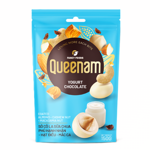 Suministro Directo de Fábrica, HALAL, OEM/ODM, Dragees de Chocolate de Alta Calidad, Yogurt con Chocolate, Almendras, Anacardos y Nueces de Macadamia Recubiertas de Chocolate, 150G, ¡Oferta! - Product Image 1
