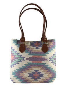 Bolso de mano de algodón tejido a mano con estampado Dhurry Kelim, diseño moderno, para mujer, uso diario. - Product Image 3