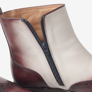 Botines de Invierno de Cuero Premium para Hombre, Botas de Tobillo 100% Cuero con Cremallera Lateral, Botines de Cuero para Hombre al por Mayor - Product Image 5