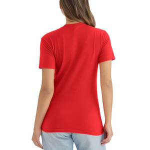 Camiseta Roja 6010 Tri-Blend de Algodón para Hombre, Manga Corta, Transpirable, Cuello Redondo, Corte Regular, para Hombre y Mujer - Product Image 5