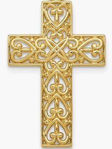 Croix en laiton de style antique pour la décoration religieuse, l'aménagement intérieur des églises et l'amélioration spirituelle de la maison - Product Image 3