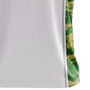 เสื้อบาสเก็ตบอลสีขาวเขียวแบบกำหนดเอง ชุดกีฬาทีมแบบไม่มีแขนเสื้อ น้ำหนักเบา ชุดกีฬาประสิทธิภาพสูง - Product Image 4