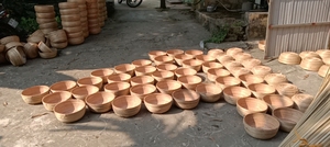 ชามไม้ไผ่ทำด้วยมือจากวัสดุไม้ไผ่ธรรมชาติของเวียดนามเหมาะสำหรับเสิร์ฟข้าวสลัดและเครื่องครัวที่เป็นมิตรต่อสิ่งแวดล้อม - Product Image 6