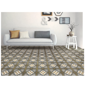 Carreaux de céramique décoratifs rétro de style français pour une touche de beauté florale unique dans la salle de bain et le salon - Product Image 2