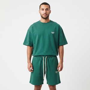 Ensembles courts pour hommes, tenues décontractées d'été, ensembles deux pièces, t-shirt à manches courtes et shorts, tenues d'été pour hommes - Product Image 1