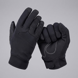 Guantes de Trabajo Mecánicos Amara de Cuero Sintético Reforzado, Certificación CE, 11 oz, Puño Ajustable, Anticorte, Guantes de Seguridad Resistentes - Product Image 3