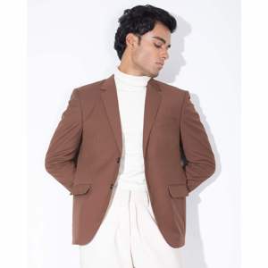 Uniforme de Oficina Corporativo Azul Claro Transpirable para Hombre con Camisa Blanca y Corbata Estampada para Uso Laboral en Adultos, Material 100% Poliéster - Product Image 3