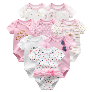 Mameluco de Algodón para Bebé Recién Nacido, Personalizado, Tejido de 200 GSM, Manga Corta, Cierre de Botones, Color Sólido, Unisex, OEM, ODM, Ecológico - Product Image 5