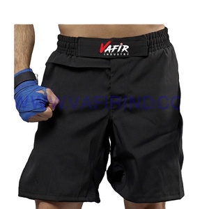 Pantalones Cortos de MMA para Hombre, Cómodos y de Venta Caliente, con Color y Logotipo Personalizados, Impresión Serigráfica, Ropa de Artes Marciales (Poliéster/Spandex) - Product Image 1
