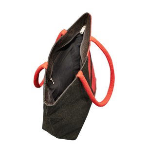 Sac à main en toile de jute design pour une mode éco-responsable et les sorties décontractées - Product Image 4