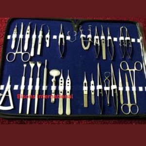 ชุดเครื่องมือผ่าตัดต้อกระจกคุณภาพสูง BISONS 30 ชิ้น ชุดอุปกรณ์ผ่าตัดตาพร้อมกล่องฆ่าเชื้อ - Product Image 3