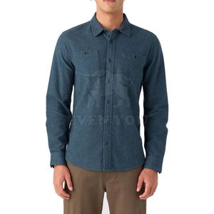 Camisa de Franela Personalizada de Alta Calidad, Textura Suave, Duradera, Elegante, Ecológica, Transpirable, Material de Algodón/Lana, Corte Regular - Product Image 3