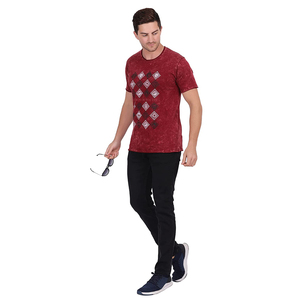 T-shirt Homme Oversize Personnalisé en Mousse Épaisse pour Logo – Spandex/Polyester Anti-Plis Séchage Rapide Sportif - Product Image 1