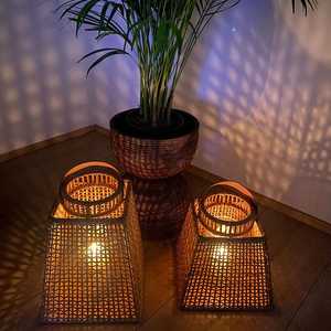 Farol de Ratán Moderno a Precio Económico, Hecho a Mano, Duradero, Color Personalizado, Decoración para el Hogar, Restaurante u Hotel - Product Image 2