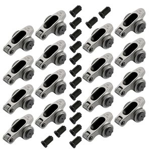 Chevrolet SBC 350 1.6 Ratio 7/16 +Nuts Self Aligning Camshafts and Bearing Bushes Stainless Steel Full Roller Rocker Arms Kit - Product Image 5