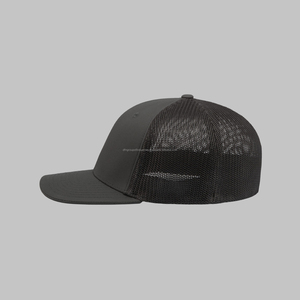 Casquette de camionneur OEM imprimée sur mesure en gros avec motifs 5 6 panneaux, écusson de broderie, casquettes de camionneur en mousse à mailles de baseball et à sublimation - Product Image 3