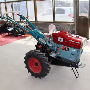 Tracteur agricole diesel à deux roues, style rasoir, pour la ferme, mini-tracteurs agricoles - Product Image 1