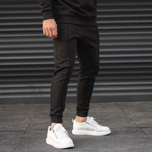 Conjuntos de 2 Piezas de Lana Tejida con Capucha y Cierre de Cremallera para Hombre, Tallas Grandes, Diseño Personalizado con Logotipo, Color Blanco Liso, Venta al Por Mayor - Product Image 3