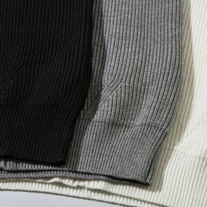 Sudadera con Capucha Premium para Hombre, Diseño de Otoño, Tejido de Punto, Cierre Completo, Transpirable, Algodón/Fibra de Bambú, 370g, Corte Holgado, con Bolsillo - Product Image 5