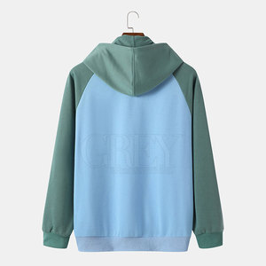 Custom Design High Quality <b>Pullover</b> <b>Men</b> Team Wear Hoodies Print Casual Plus Size 100% Cotton Pocket Breathable Eco-Friendly - Product Image 2
