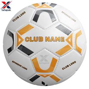 Ballon de football personnalisé de haute qualité, léger, écologique, pour entraînement en intérieur/extérieur, couleur personnalisée, en cuir PU - Product Image 6