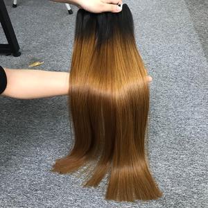 Extensions de cheveux tissés, couleur cheveux raides, 100% cheveux vierges vietnamiens, prix de gros - Product Image 4