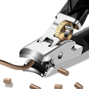 กรรไกรตัดเล็บสแตนเลสป้องกันการกระเด็น โค้งคมสำหรับเล็บหนา คีมตัดเล็บเฉียง กรรไกรตัดเล็บเท้าและเล็บมือ - Product Image 2