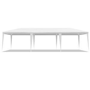 Tenda per Feste Personalizzabile 3x9m a 7 Lati in Ferro e Tessuto PE con Struttura a Una Camera da Letto e Parete Laterale Illuminata Opzionale Inclusa - Product Image 2